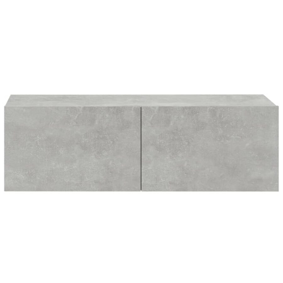 6-delige Tv-meubelset bewerkt hout betongrijs - Afbeelding 6