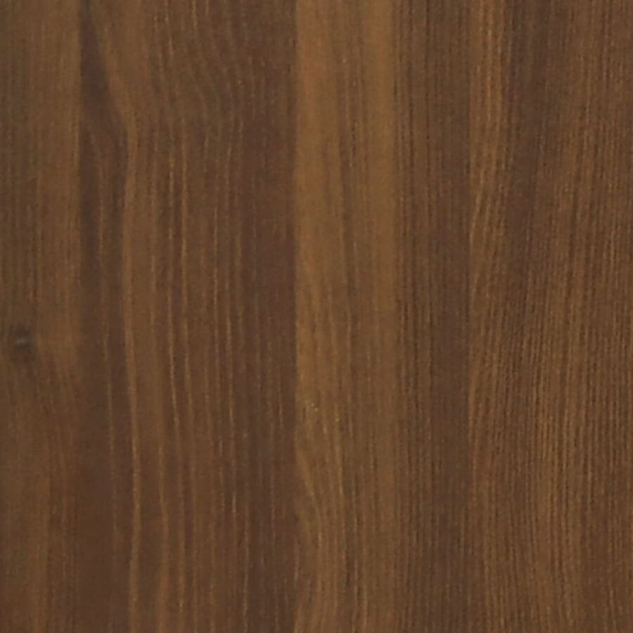 9-delige Tv-meubelset bewerkt hout bruin eikenkleur - Afbeelding 5