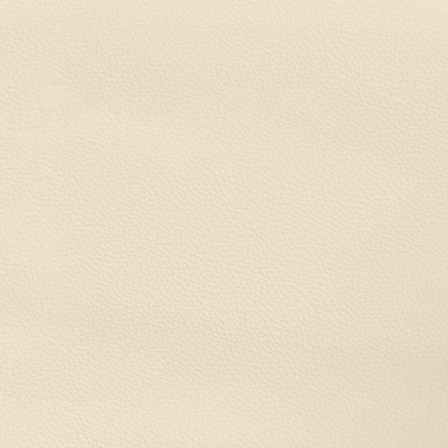 Hoofdborden 2 st 80x5x78/88 cm kunstleer crèmekleurig - Afbeelding 7