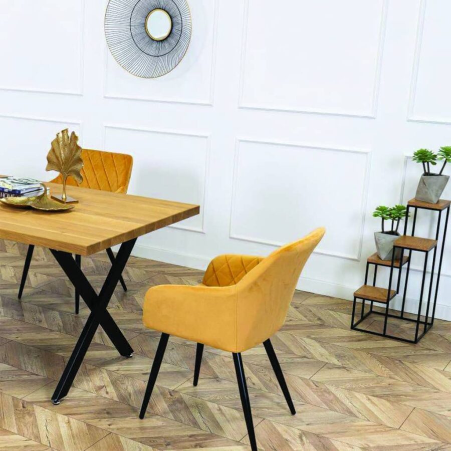 Home&Styling Plantenstandaard met 4 planken naturel en zwart - Afbeelding 3
