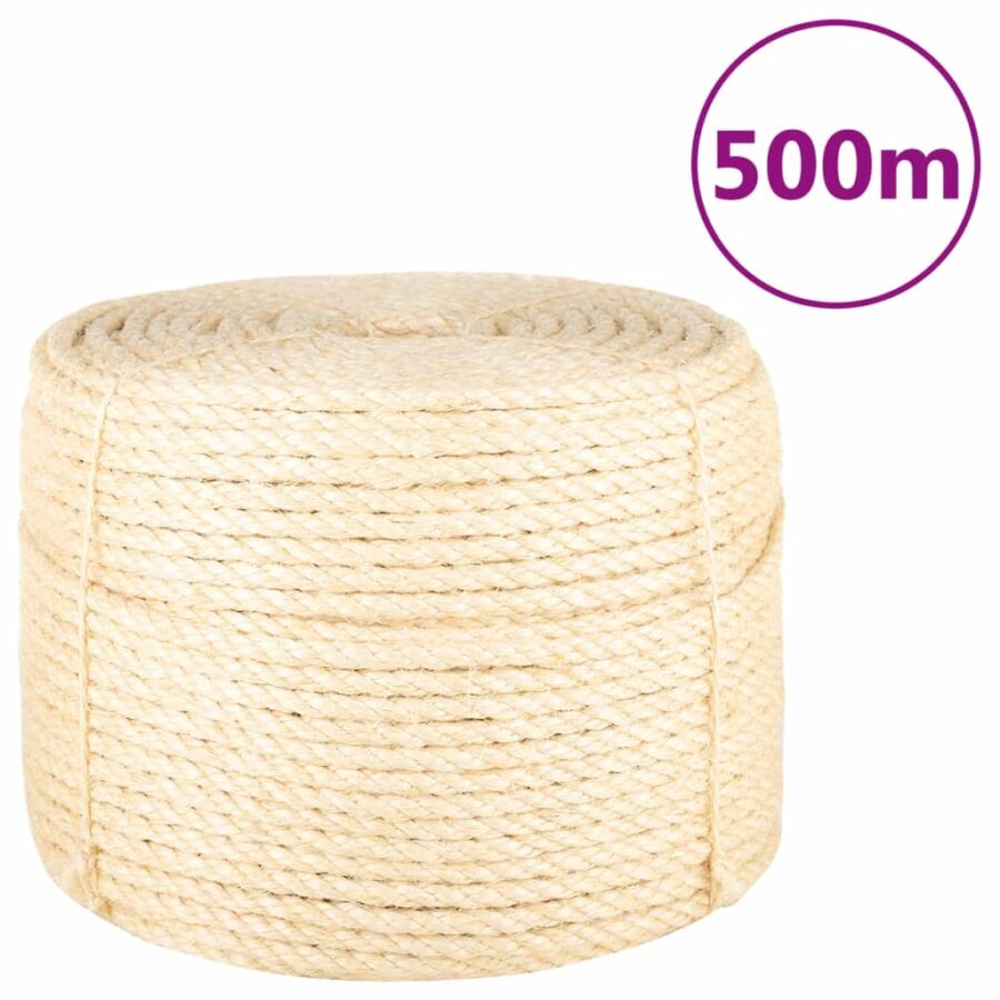Touw 10 mm 500 m 100% sisal