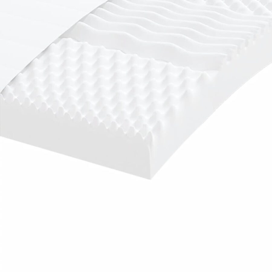 Slaapbank met onderschuifbed en lades 90x200 cm stof zwart - Afbeelding 10