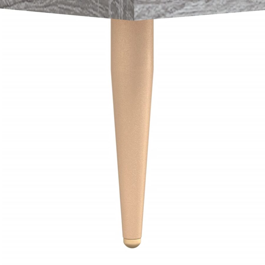 Hoge kast 69,5x34x180 cm bewerkt hout grijs sonoma eikenkleurig - Afbeelding 11