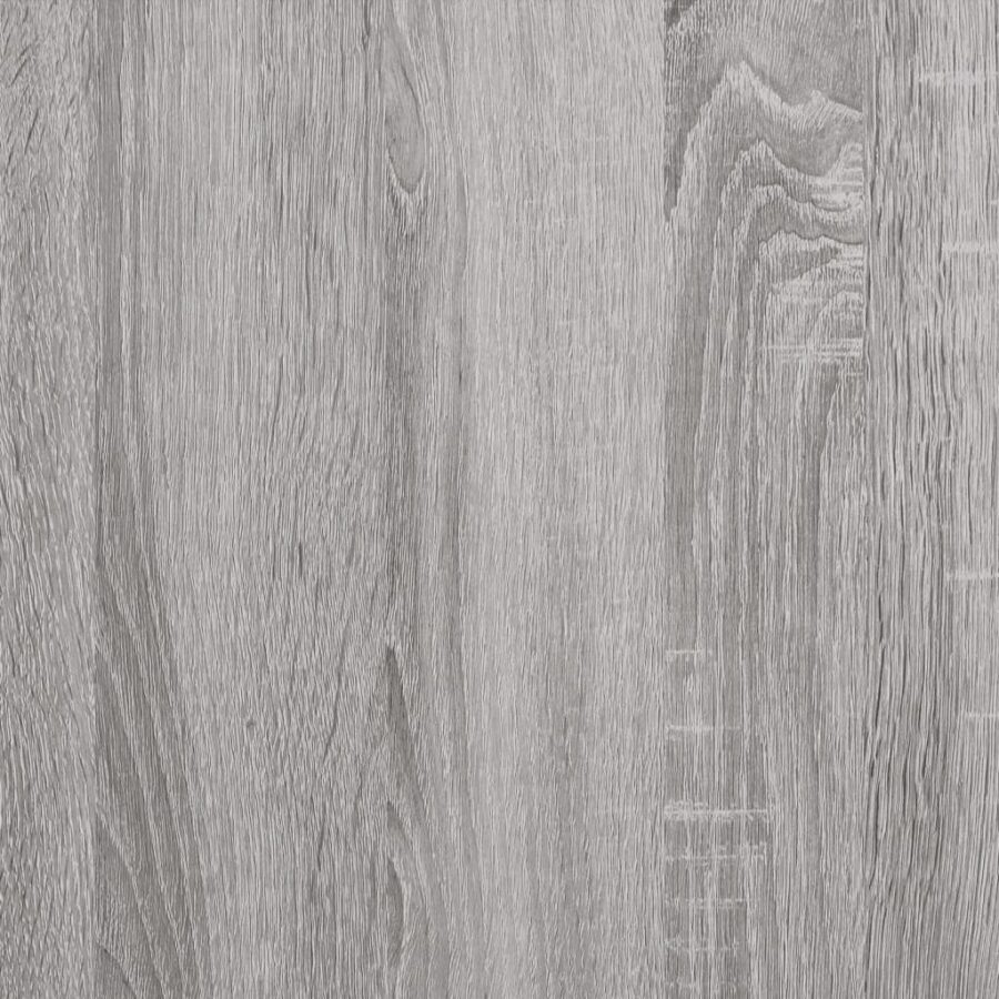 Hoge kast 34,5x34x180 cm bewerkt hout grijs sonoma eikenkleurig - Afbeelding 12