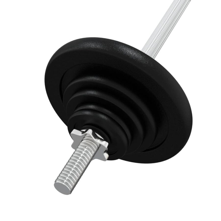 Halter met gewichten 60 kg gietijzer - Afbeelding 5