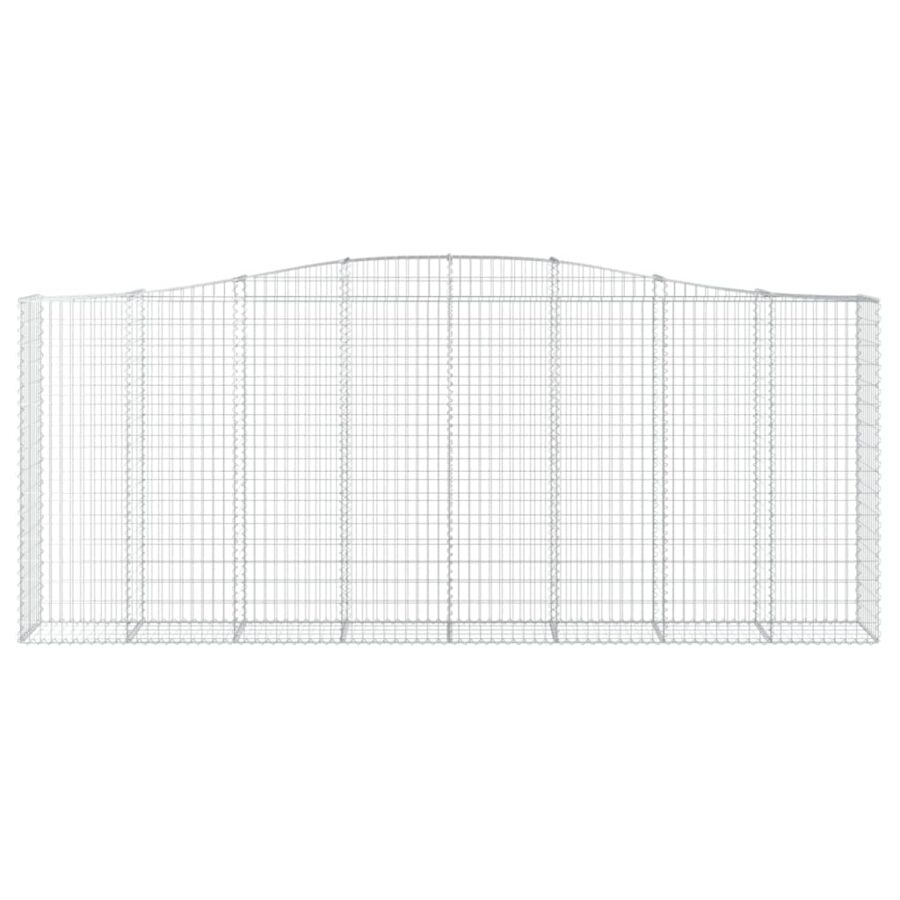 Schanskorven 6 st gewelfd 400x50x160/180 cm ijzer - Afbeelding 4