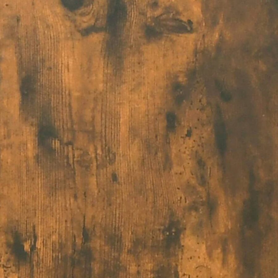 Badkamermeubelset bewerkt hout gerookt eikenkleurig - Afbeelding 6