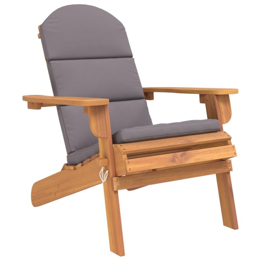3-delige Loungeset Adirondack massief acaciahout - Afbeelding 4