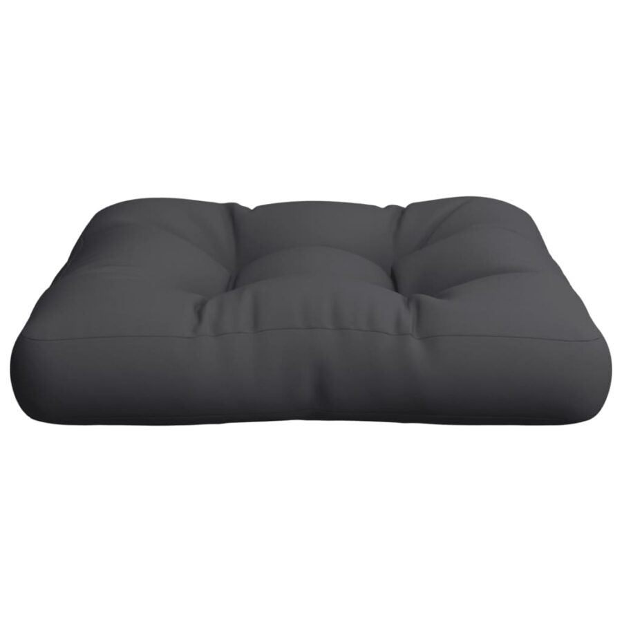 Palletkussen 60x60x12 cm stof zwart - Afbeelding 5