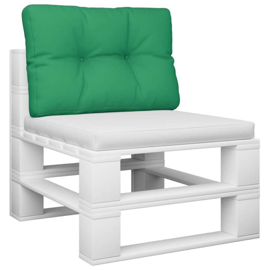 Palletkussen 50x40x12 cm stof groen - Afbeelding 3