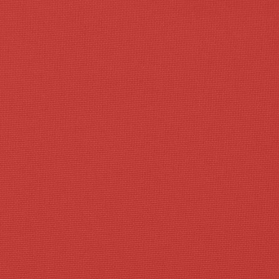 Tuinbankkussen 180x50x7 cm oxford stof rood - Afbeelding 6