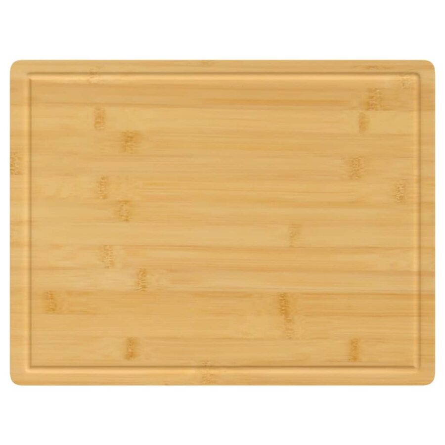 Snijplank 40x30x1,5 cm bamboe - Afbeelding 2