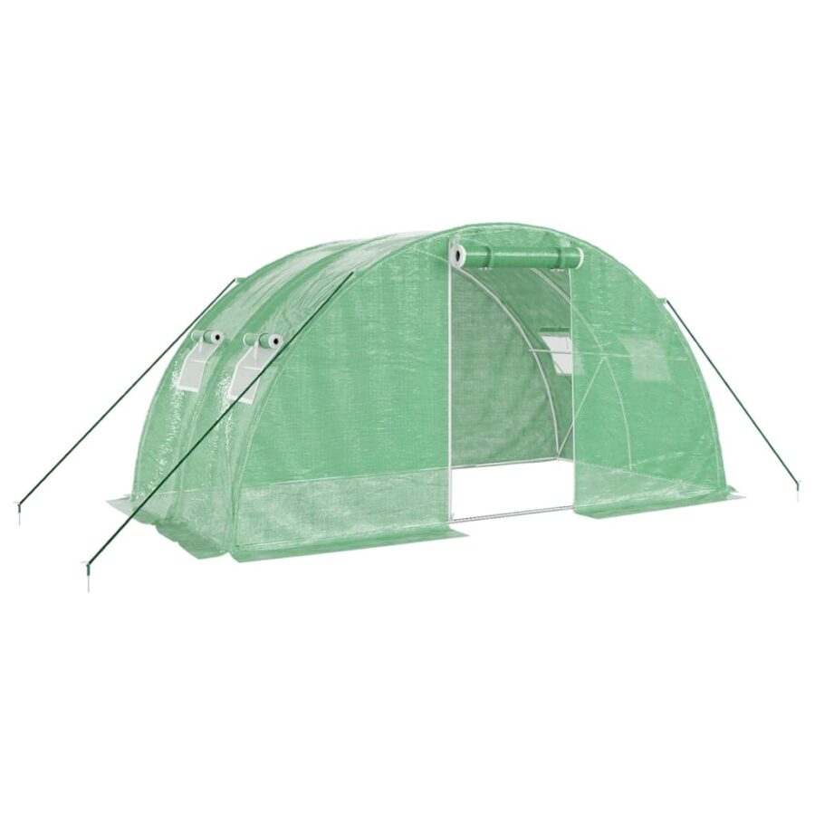 Tuinkas met stalen frame 8 m² 4x2x2 m - Afbeelding 2