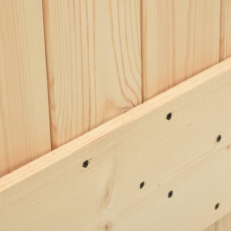 Deur NARVIK 85x210 cm massief grenenhout - Afbeelding 7