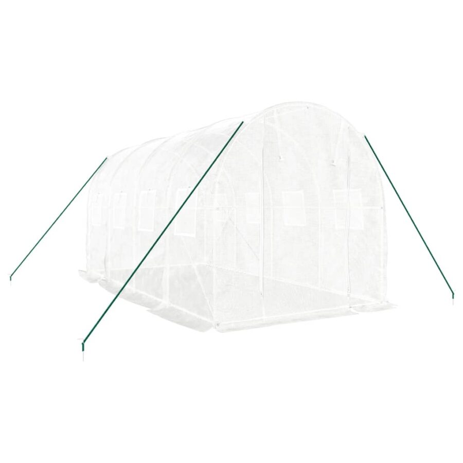 Tuinkas met stalen frame 8 m² 4x2x2 m - Afbeelding 3