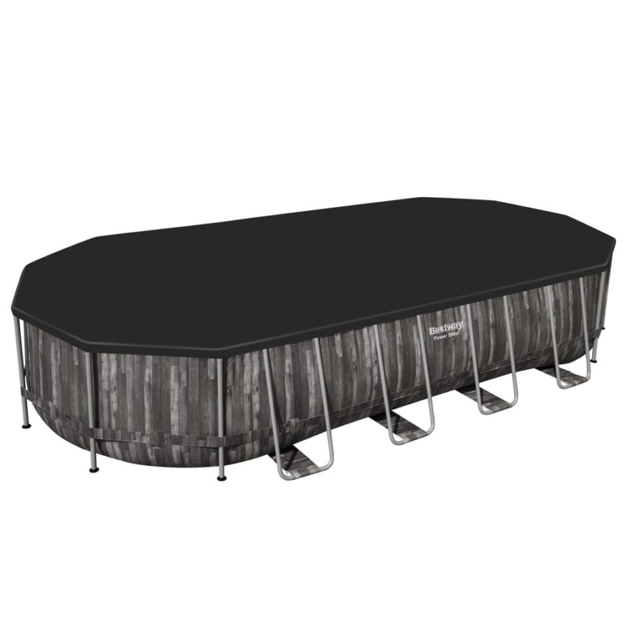 Bestway Zwembadset ovaal 7,32x3,66x1,22 m - Afbeelding 7