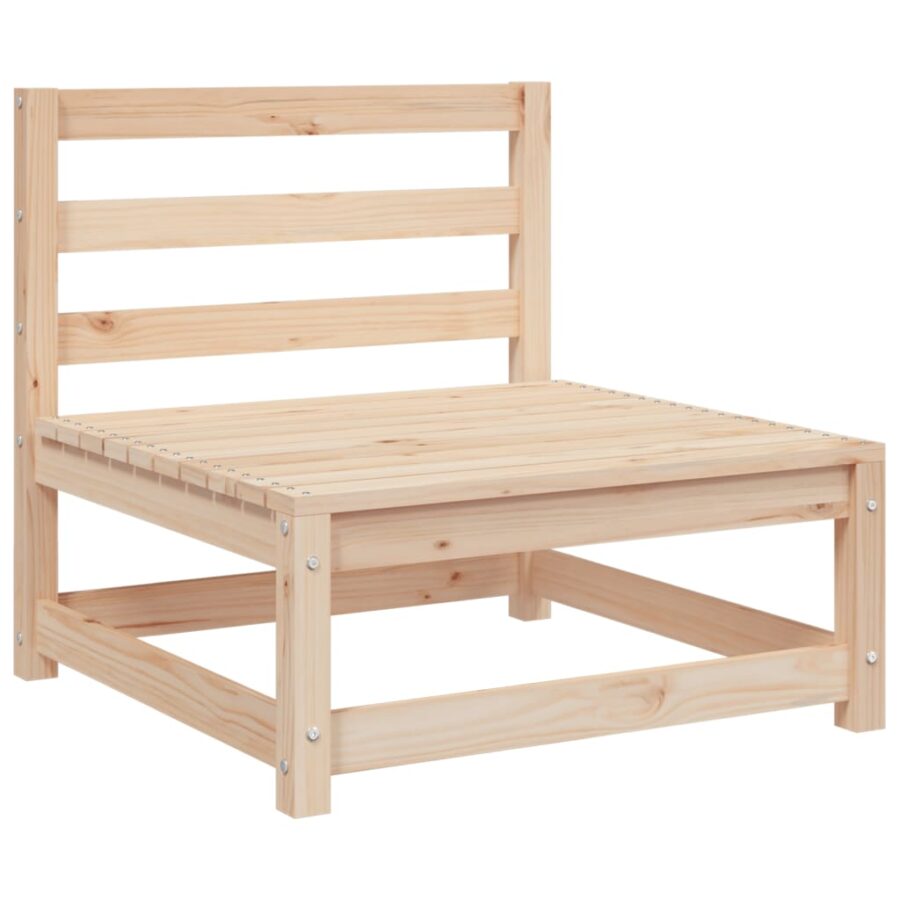 Tuinbank zonder armleuningen 2 st 70x70x67 cm grenenhout - Afbeelding 4