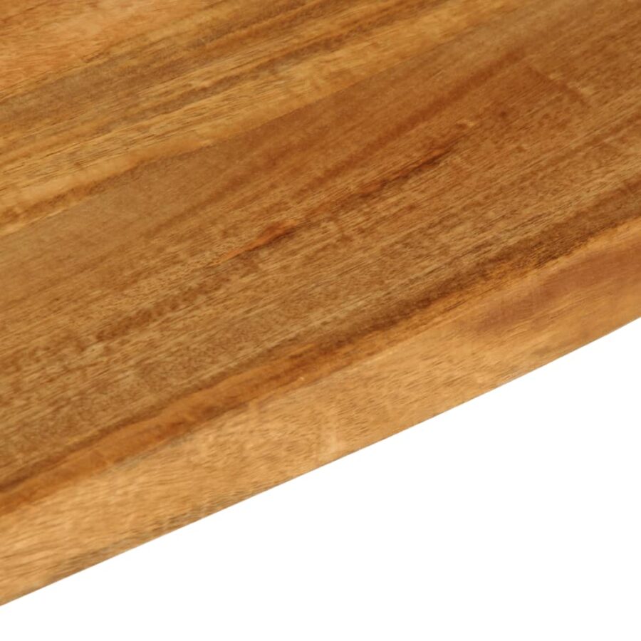 Tafelblad met natuurlijke rand 110x20x3,8 cm massief mangohout - Afbeelding 7
