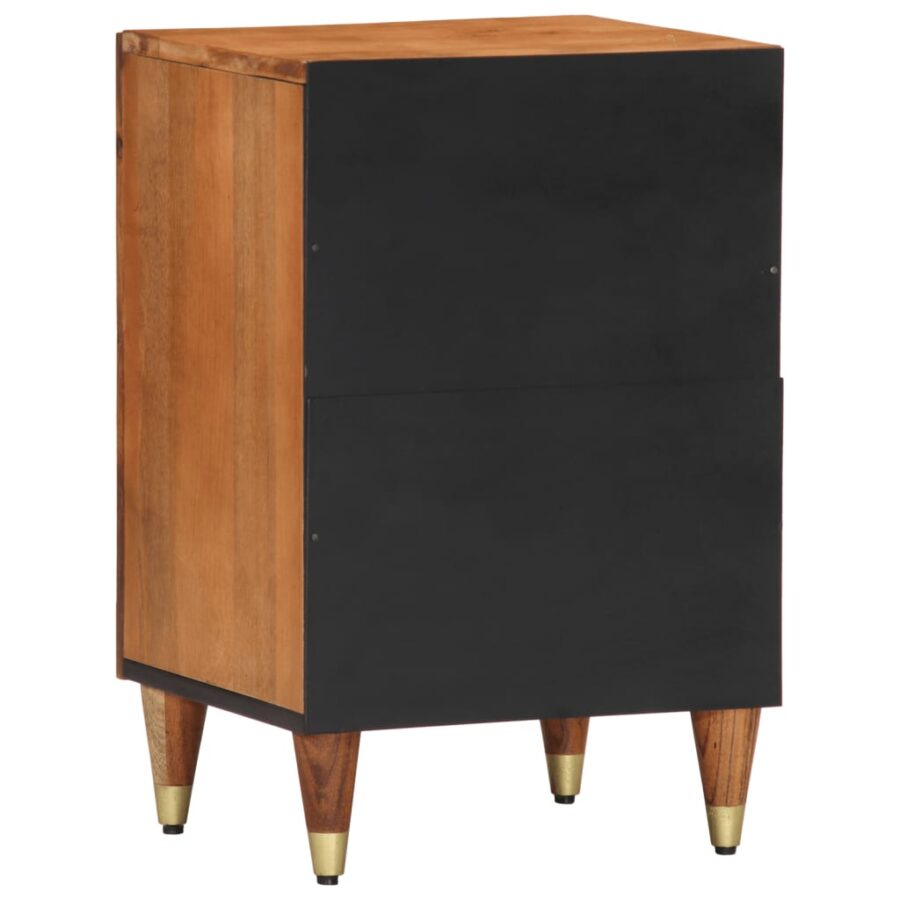 Badkamerkast 38x33x58 cm massief mangohout - Afbeelding 5