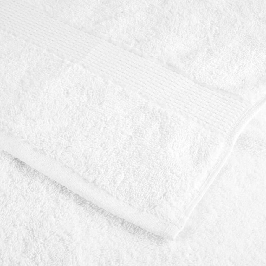 Handdoeken SOLUND 10 st 600 g/m² 50x100 cm wiit - Afbeelding 6