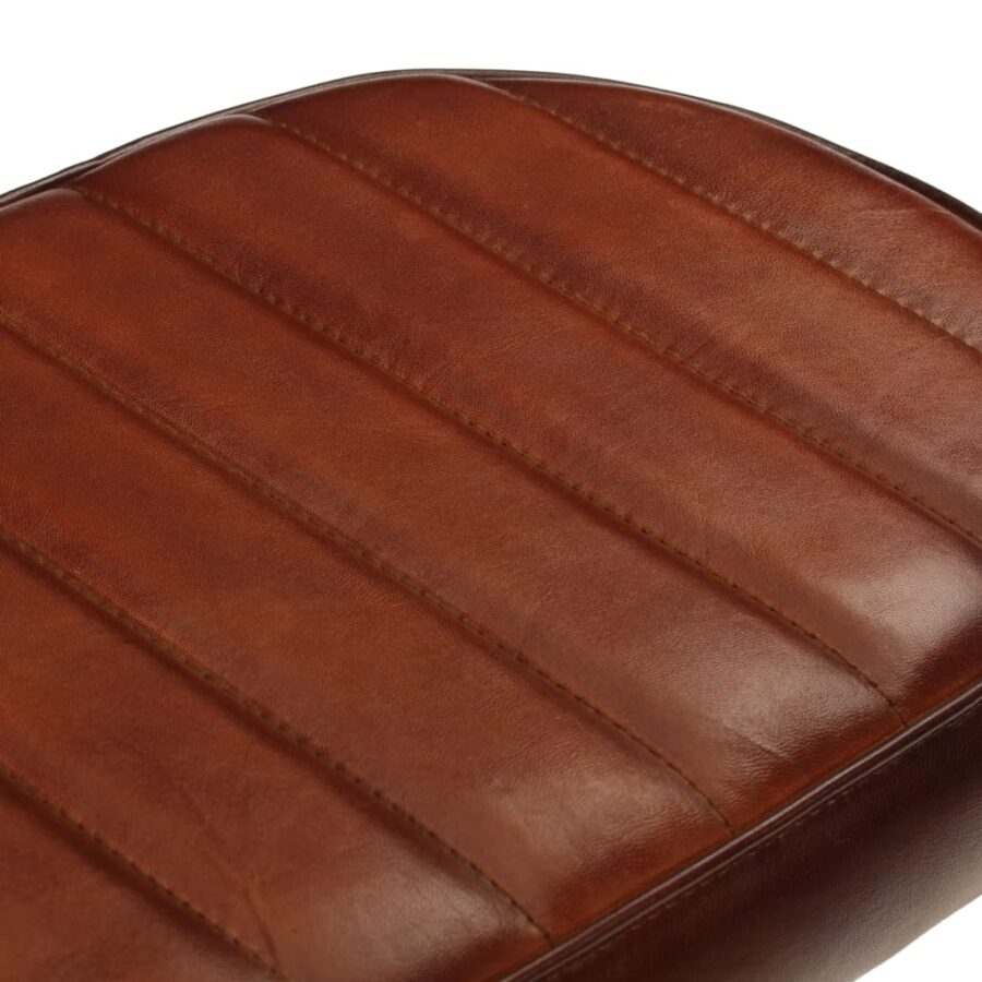 Barkrukken 2 st 41x29x62 cm donkerbruin - Afbeelding 8