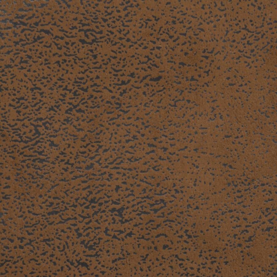 Bankje met kussens 113x64,5x75,5 cm kunstsuèdeleer bruin - Afbeelding 7