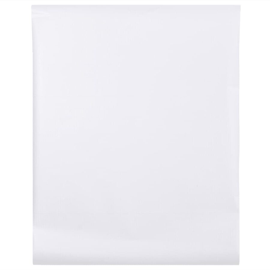 Raamfolie mat 90 x 1000 cm PVC wit - Afbeelding 2