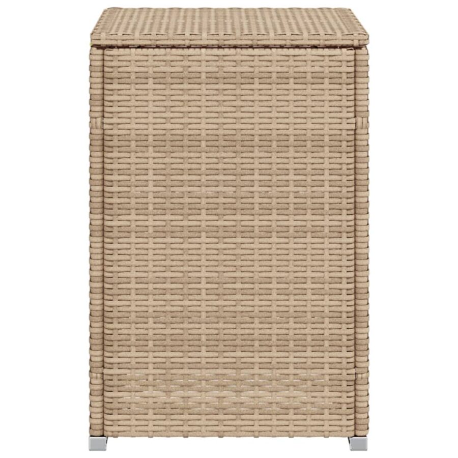 Afdekkast voor propaangasfles 40x40x60 cm Poly Rattan beige - Afbeelding 6
