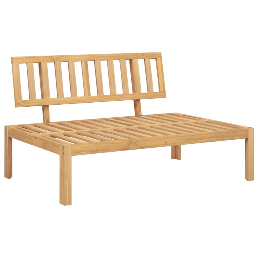 6-delige Loungeset pallet massief acaciahout - Afbeelding 4