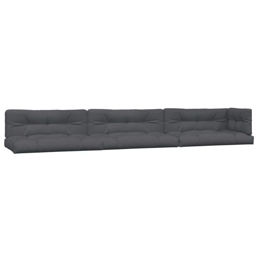 6-delige Loungeset pallet met kussens massief acaciahout - Afbeelding 3