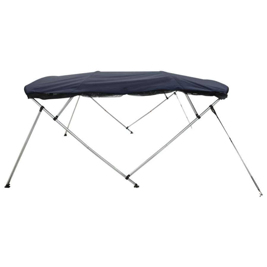 Biminitop 4 bogen met mesh zijwanden 243x(200-213)x137 cm - Afbeelding 8