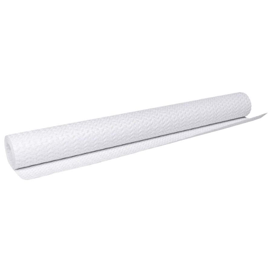 Balkonscherm 500x90 cm poly rattan wit - Afbeelding 5