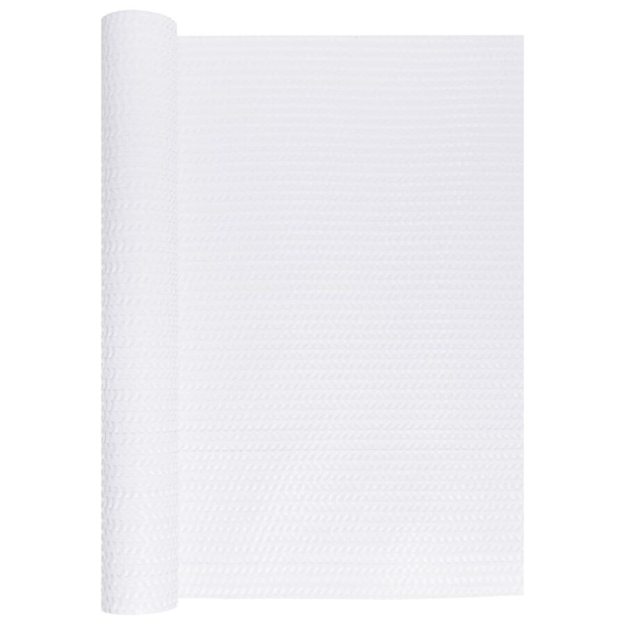 Balkonscherm 600x100 cm poly rattan wit - Afbeelding 3