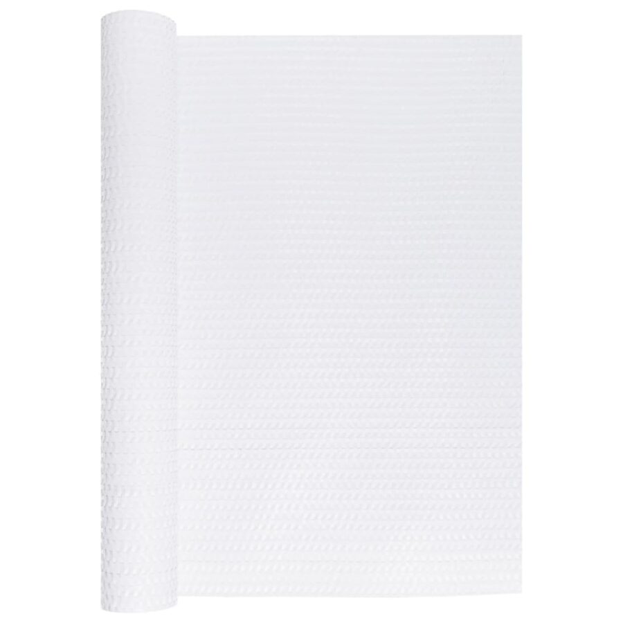 Balkonscherm 1000x100 cm poly rattan wit - Afbeelding 3