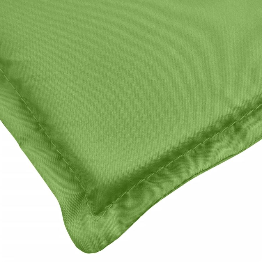 Tuinbankkussen 180x50x7 cm stof gemêleerd groen - Afbeelding 5