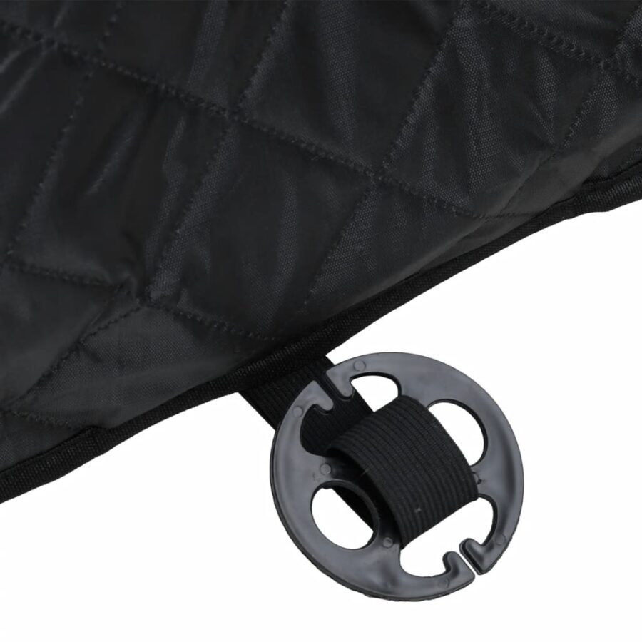 Autostoelhoes voor honden zwart 45x45x25/55 cm - Afbeelding 9
