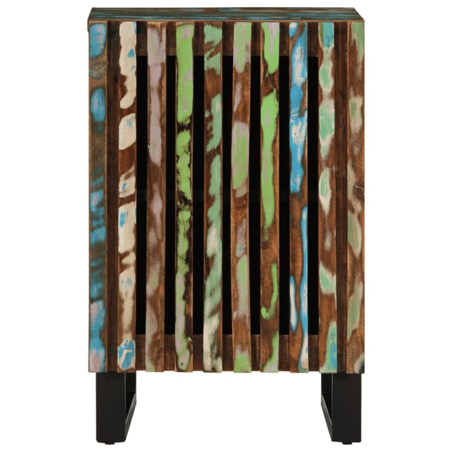 Badkamerkast 38x34x58 cm massief acaciahout - Afbeelding 2