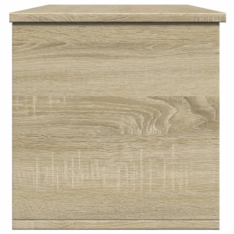 Opbergbox 102x35x35 cm bewerkt hout sonoma eikenkleurig - Afbeelding 5