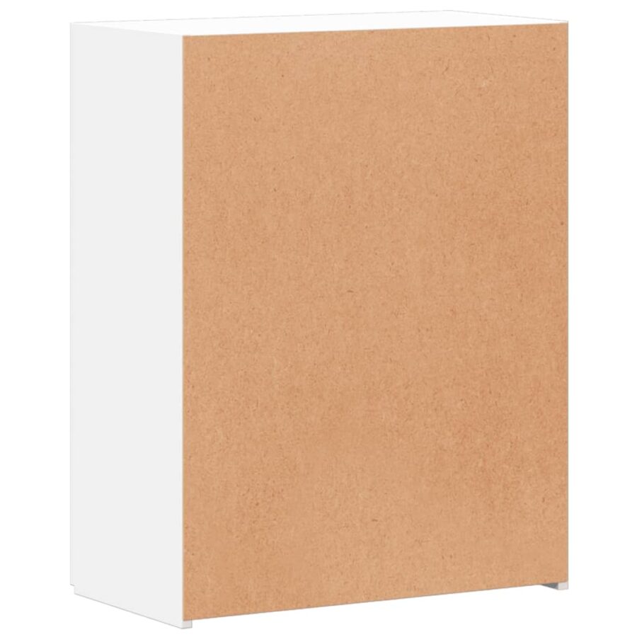 Archiefkast 60x32x77,5 cm bewerkt hout wit - Afbeelding 6
