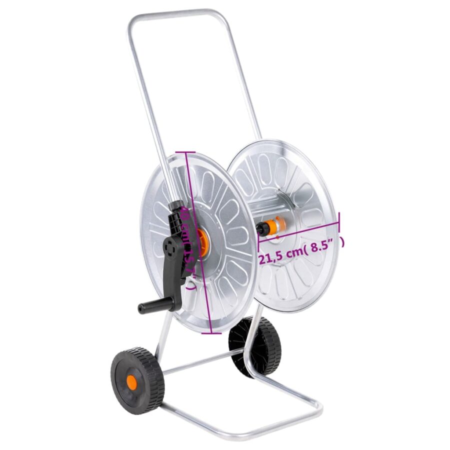 Tuinslangkar voor 60 m 1/2" slang staal - Afbeelding 10