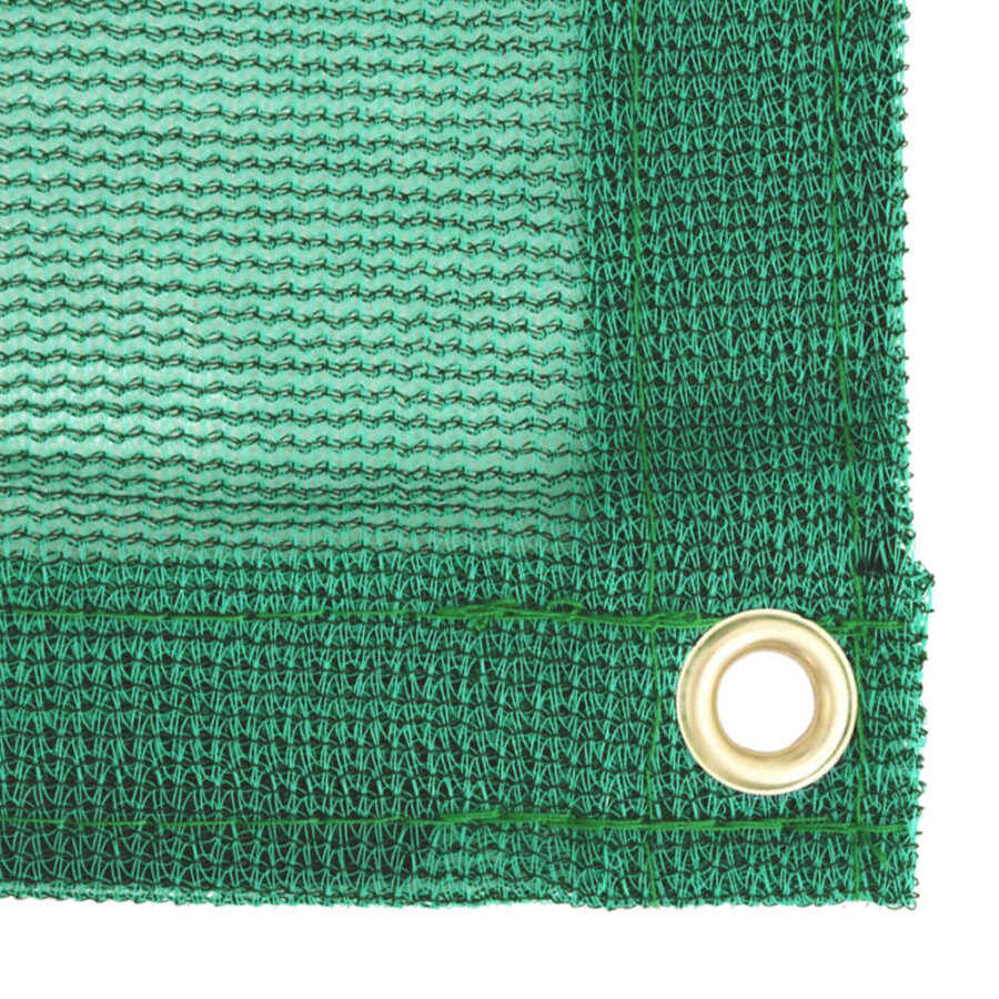 Aanhangwagennet 3,5x8 m HDPE groen - Afbeelding 4