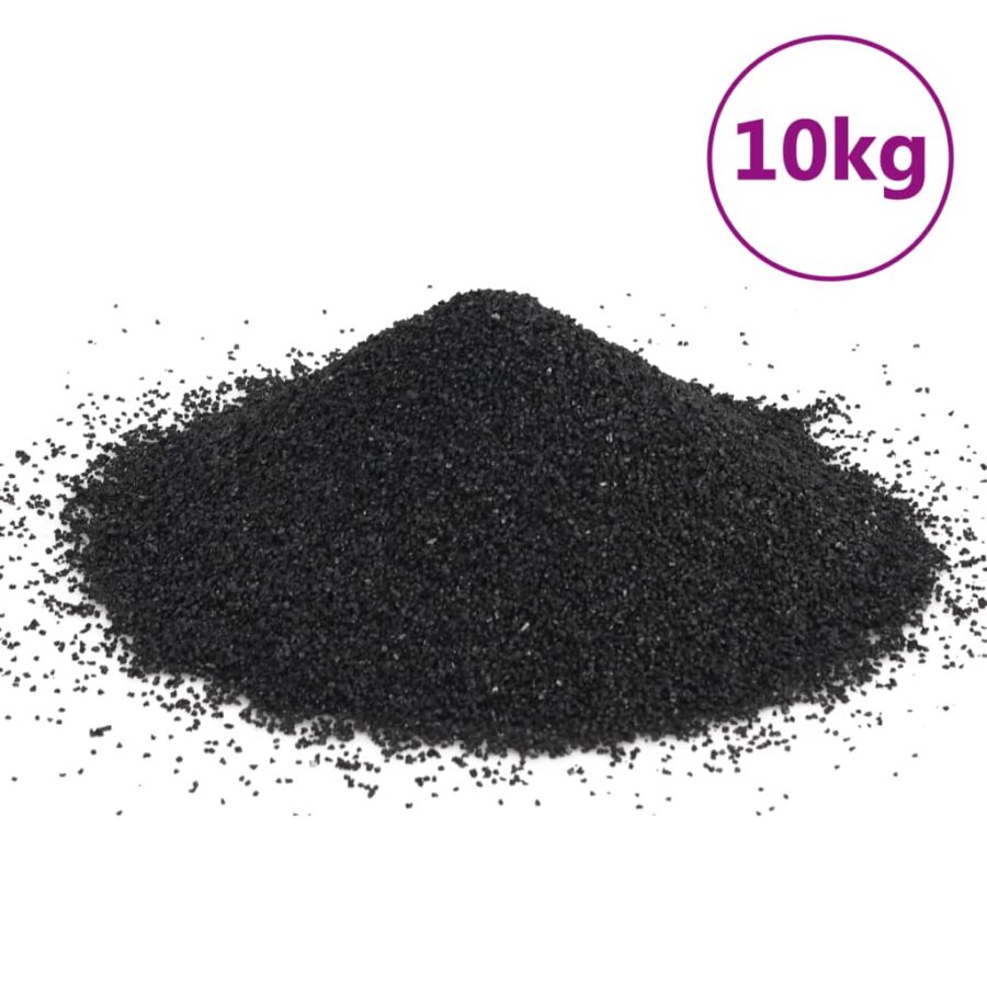 Aquariumzand 10 kg 0,2-2 mm zwart - Afbeelding 2