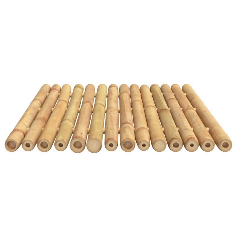 Badmatten 2 st 50x35 cm bamboe - Afbeelding 7