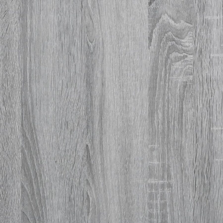 Slaapbank met lades zonder matras 90x200 cm grijs sonoma eiken - Afbeelding 9