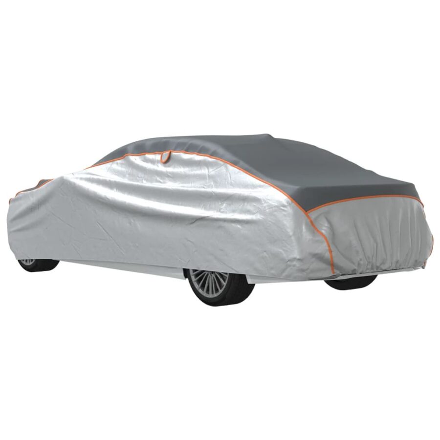 Autohoes voor sedan hagelbescherming XL zilverkleurig en grijs - Afbeelding 7
