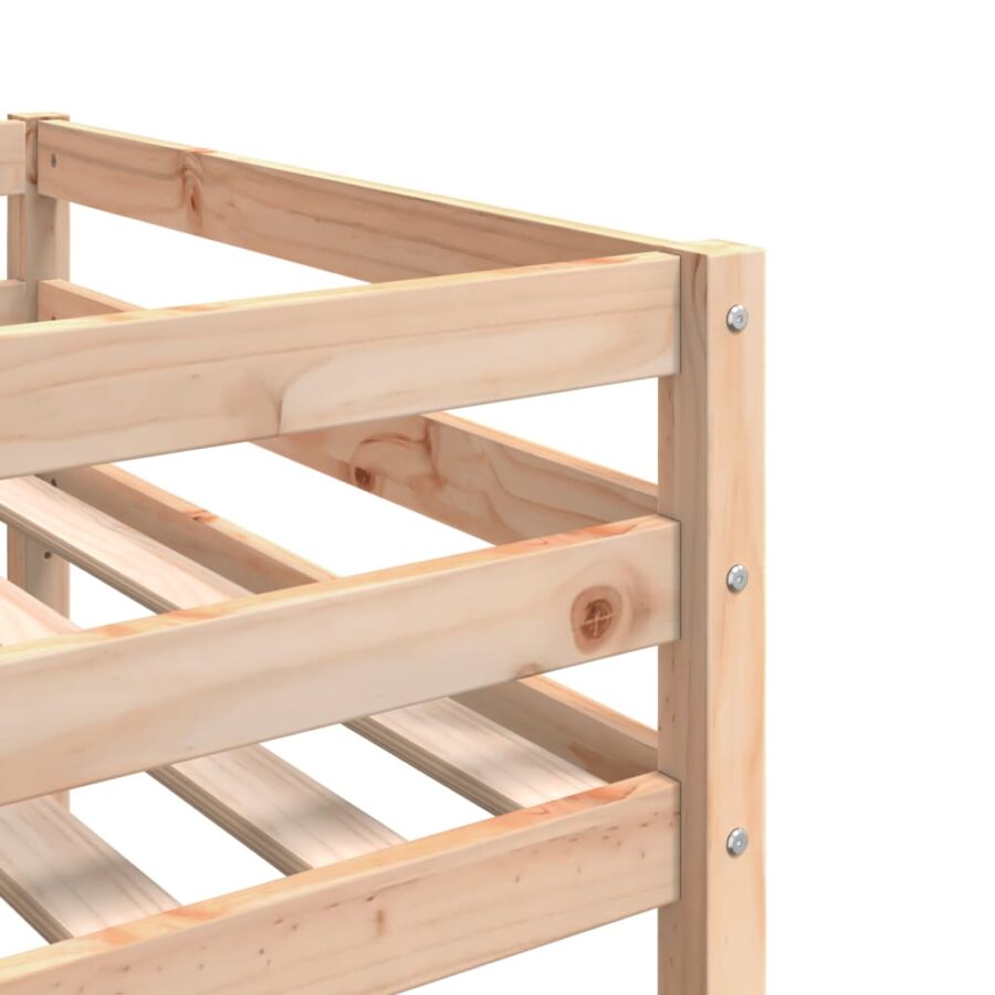 Stapelbed 3-persoons massief grenenhout 90x190 cm - Afbeelding 9