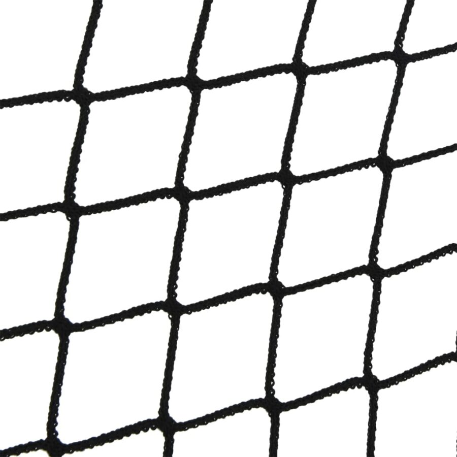 Aanhangwagennet elastisch touw 7x3,5 m polypropeen zwart - Afbeelding 4