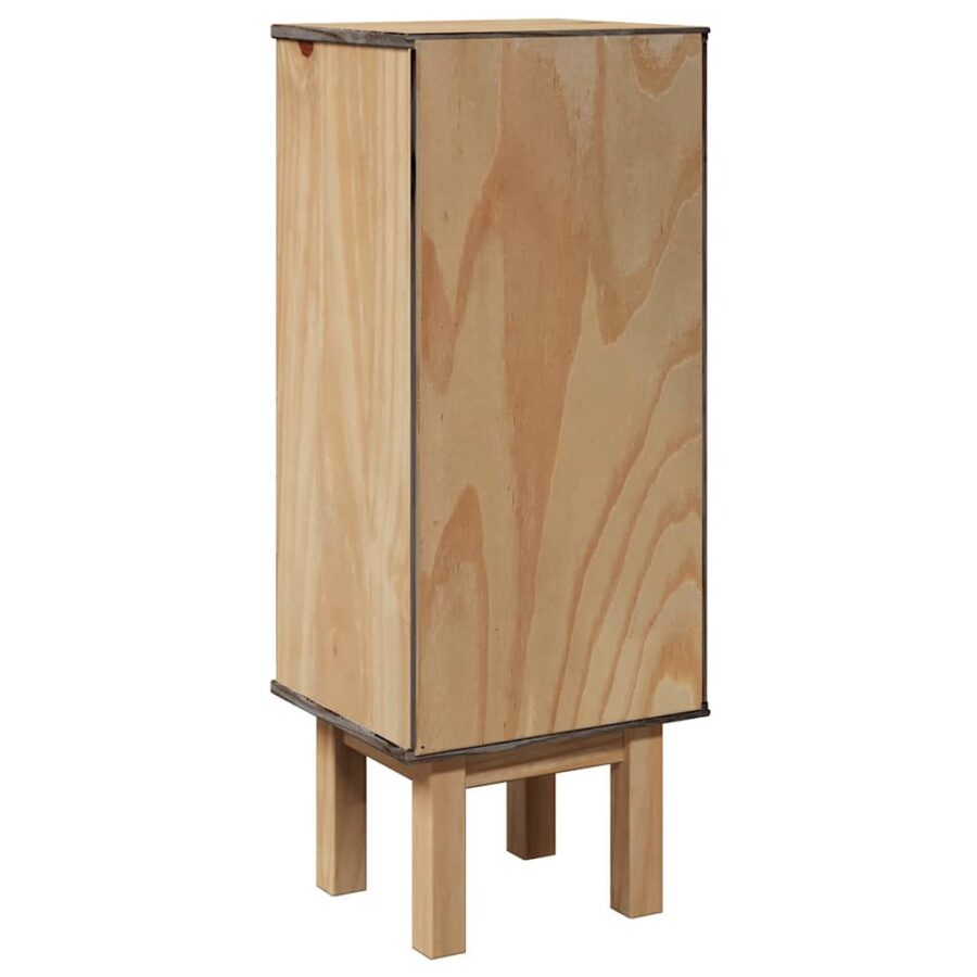 Badkamerkast OTTA 35x30x90 cm massief grenenhout - Afbeelding 6