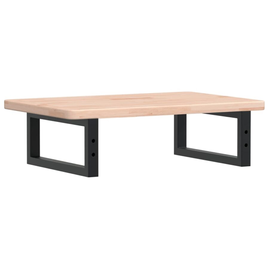 Badkamer wandschap staal en massief eikenhout - Afbeelding 6