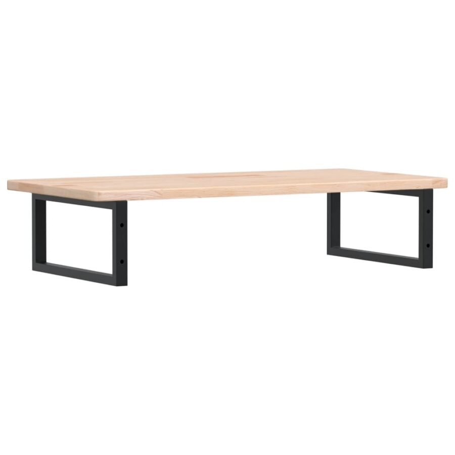 Badkamer wandschap staal en massief eikenhout - Afbeelding 6